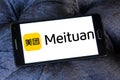 Meituan e-commerce company logo Royalty Free Stock Photo