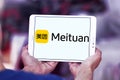 Meituan e-commerce company logo Royalty Free Stock Photo