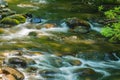 Mejestic Stream in the Mountains of Virginia, USA Royalty Free Stock Photo