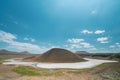 Meke crater lake at Konya, Turkey. Nature Landscape.