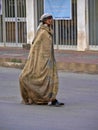 Strange figure in the city street April 28th. 201, Meknes, Ethiopia