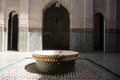 Meknes palace interiors Royalty Free Stock Photo