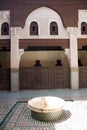 Meknes palace interiors Royalty Free Stock Photo