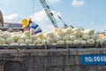 Mekong floating market Royalty Free Stock Photo