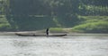 Mekong River Cruise in Laos Royalty Free Stock Photo