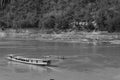 Laos: A Mekong River cruise is one of the tourist highlights Royalty Free Stock Photo