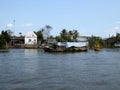 Mekong river delta in cai be Vietnam