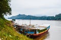 Mekong river laos Royalty Free Stock Photo