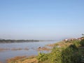 Mekong river The nature boundary of Thailand-Laos Royalty Free Stock Photo