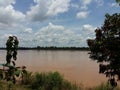 Mekong river in Isaan Thailand