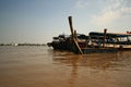 Mekong river,Vietnam. Royalty Free Stock Photo
