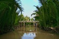 Mekong river,Vietnam. Royalty Free Stock Photo