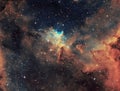 Mel-15 in the Heart Nebula IC1805 narrowband