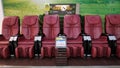 Public leather massage relaxing chair vending machine