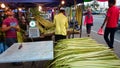 Pasar Malam jual daun ketupat