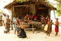 Melanesian people of Papua New Guinea Royalty Free Stock Photo