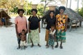 Melanesian people of Papua New Guinea Royalty Free Stock Photo