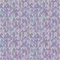 Melange pastel knitted seamless background pattern