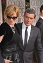 Melanie Griffith, Antonio Banderas Royalty Free Stock Photo