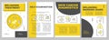 Melanoma treatment brochure template