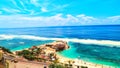 Melasti beach Bali indonesia Royalty Free Stock Photo