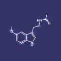 Melatonin chemical formula