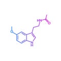 Melatonin chemical formula