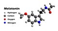 Melatonin 3D structure