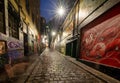 Melbourne Alley Wall Art Royalty Free Stock Photo