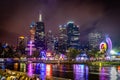 Melbourne, Australia - Amusement rides at the annual Moomba festival