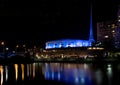 MELBOURNE, AUSTRALIA - APRIL 18, 2016: A photo of Hamer hall, Ar Royalty Free Stock Photo