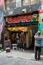 Good 2 Go Coffee in Hosier Lane in central Melbourne.