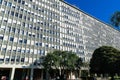 Menzies Building on the Clayton campus of Monash University in Melbourne. Royalty Free Stock Photo