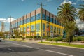 Melbourne, Australia - Chemist Warehouse pharmacy building in Maribyrnong business centre