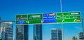 MELBOURNE, AUSTRALIA - NOVEMBER 2015: Interstate road to the coastline on a sunny day