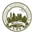 Melbourne, Australia stamp