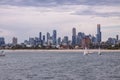 Melbourne skyline seen from St Kilda