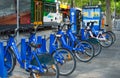 Melbourne Bike Share Royalty Free Stock Photo