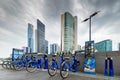 Melbourne bike share station