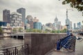 Melbourne bike share station