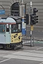 Melbourne City Circle Tram HDR Royalty Free Stock Photo