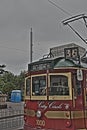 Melbourne City Circle Tram HDR Royalty Free Stock Photo