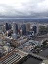 Melbourne City skyline cityscape buildings