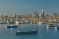 Melbourne city view Royalty Free Stock Photo