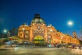 Melbourne Flinders Street Train Station in Australia Royalty Free Stock Photo