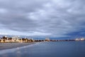 MELBOURNE Kilda beach at sundown, light, beautiful building, AUSTRALIA