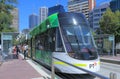 Melbourne modern tram