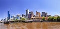 Melbourne River Bank foot bridge Royalty Free Stock Photo