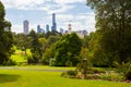 Melbourne Royal Botanical Gardens Royalty Free Stock Photo