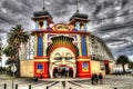 Luna Park amusement park, St Kilda, Melbourne, Victoria, Australia